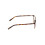 Reading Glasses +5.00  Power Rectangular Frame Unisex Brown Yellow Auburn Tortoise 4