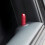 4Pcs Red Aluminum Bolt- Replace Door Lock Knobs for  CLA GLA Class (W117 C117 X156) 6