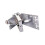 Silver Metal 5 String Banjo Tailpiece Replacement with Secure String Anchoring and Durable Construction 1