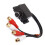 Car Amplifier Bass Remote Control with RCA Input Output, Realtime Gain and Smooth Volume Adjustment 4