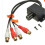 Car Amplifier Bass Remote Control with RCA Input Output, Realtime Gain and Smooth Volume Adjustment 5