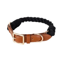 (S, Black) Classical Cotton Dog Collar Stylish and Durable Ideal for Small Dog Owners Quality Pet Accessories Sky blue M