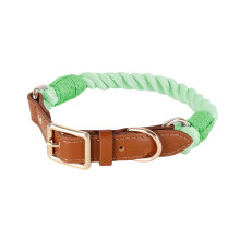 (S, Mint Green) Classical Cotton Dog Collar Stylish and Durable Ideal for Small Dog Owners Quality Pet Accessories Sky blue M
