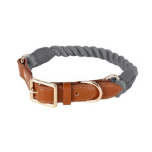 (S, Gray) Classical Cotton Dog Collar Stylish and Durable Ideal for Small Dog Owners Quality Pet Accessories  Sky blue M