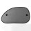 2 Pcs Car Window Sun Shade Visor Screen UV Protection Kids Rear Side Shield Black 2