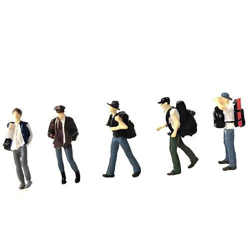 1:64 Scale Miniature Figure Realistic Miniature People-A