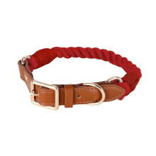 (XL, Red) Classical Cotton Dog Collar Stylish and Durable Ideal for Small Dog Owners Quality Pet Accessories Sky blue M