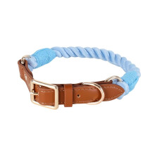 (XL, Sky blue) Classical Cotton Dog Collar Stylish and Durable Ideal for Small Dog Owners Quality Pet Accessories Sky blue M