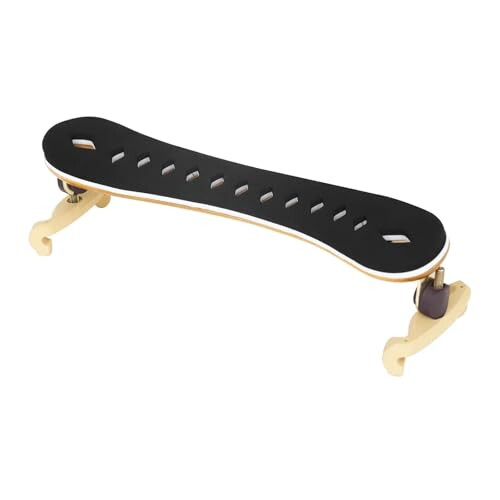 Adjustable Maple Violin Shoulder Rest for Beginners with Thickened Soft Cushion and Non‑Slip Grip 1