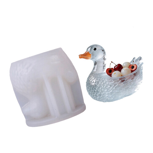 Stable Duck Silicone Puddings Molds Baking Equipment For-2