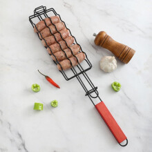 2 pcs Barbecue Tools Set, AntiScald Grill Tongs for Ham and Sausage, Secure Food Handling for Outdoor Camping