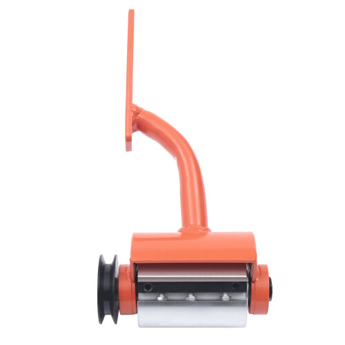 Chainsaw Log Peeler Attachment, Efficient Bark Removal Tool with Adjustable Blade Depth and Work Gloves (Red)