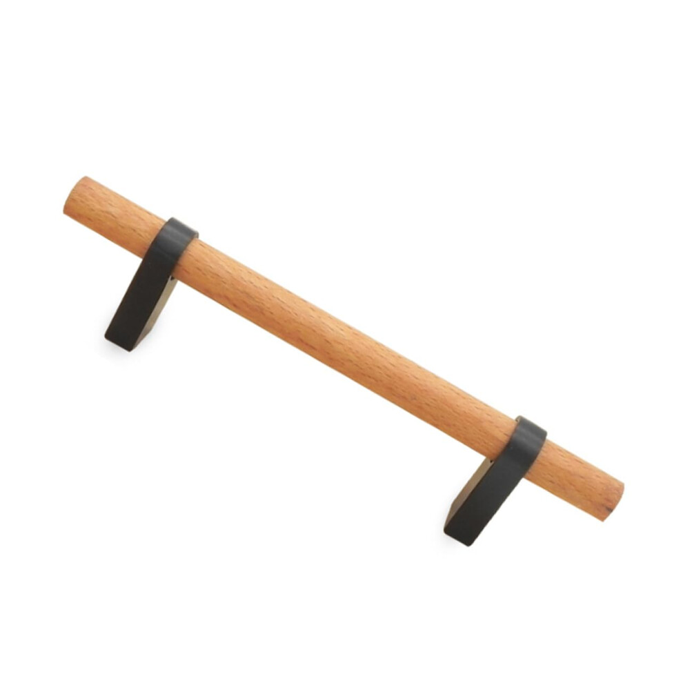 Solid Wood Cabinet Knobs And Drawer Handles For Wardrobe Dresser, Easy Install Durable Design 9310869682660