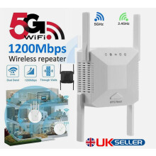 Gigabit-Ethernet-Anschluss für ultraschnelle kabelgebundene Verbindungen, Signalverstärker, der Geschwindigkeiten von bis zu 1200 Mbit/s