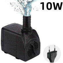 Pompa sommergibile staccabile e lavabile, pompa per fontana ultra silenziosa e facile da usare con portata regolabile per acquari, laghetti, giardini