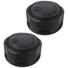 2 Pack Fuel Gas Tank Cap for Club Car 1015188 102751601, Secure Seal Easy Twist Replacement Set