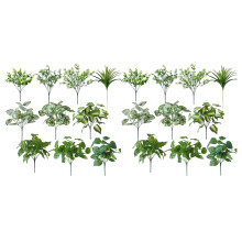 Artificial Plastic Foliages For Patios And Garden-20cap