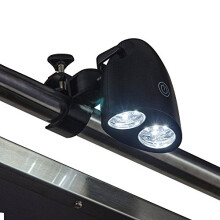 BBQ Grill Light 105 Lumens LED Barbecue Lamp with 360 Adjustable Rotation and Water Resistant Clamp Mount