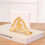 Tissue Organizer with Delicate Rose Pattern, Durable Napkin Holder for Home and Office Decor 3