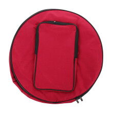 1314 Inch Snare Drum Bag and Backpack with Trolley, Breathable Cotton Cover, Dual Carry Design