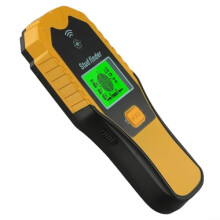 MultiFunction Stud Finder Wall Scanner with Deep Accurate Sensing for Metal and Wood Detection, Yellow