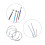Violin Strings Set 4/4 Full Size Durable Long Life for Stable Tone and Easy Replacement 5