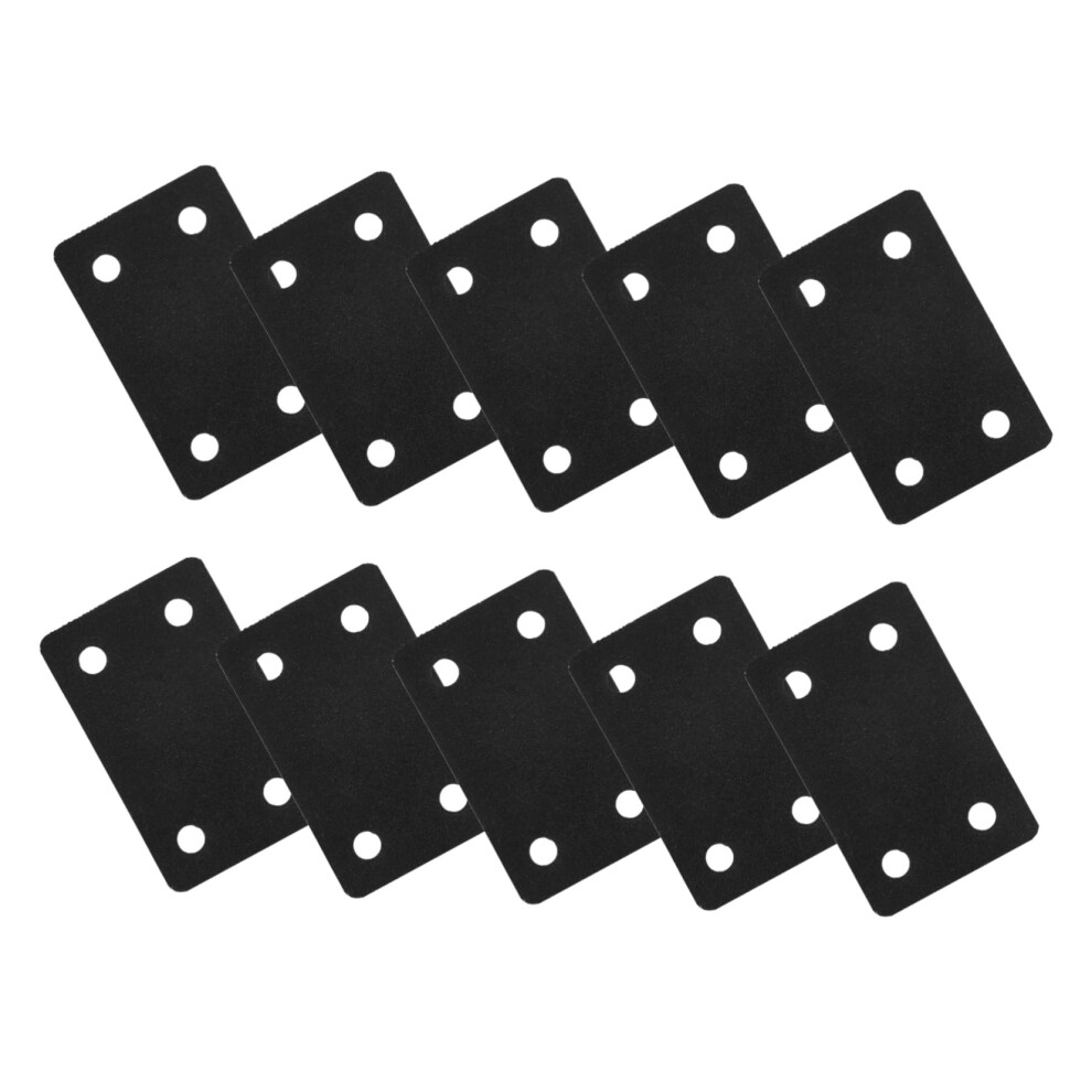 10 Pack Stainless Steel Mending Plates Flat Corner Brackets For Furniture Shelves Cabinets 9330225675457