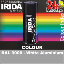 SPRAY IRIDA RAL 9006 ALUMINIUM 400ML