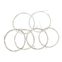Oud Strings Set Silver Plated Copper Alloy for Acoustic Oud Clear Balanced Sound Easy Installation