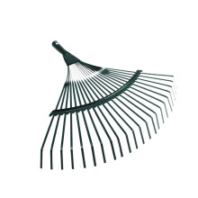 2pcs Leaf Rake with Ergonomic Wooden Handle for Fast Lawn and Garden Cleanup Durable Outdoor Design