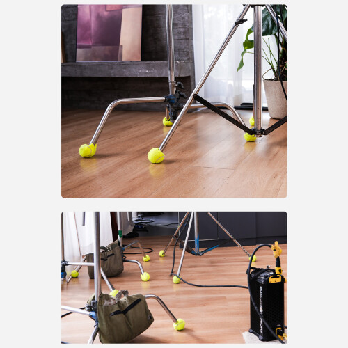 12Pcs Tennis Soft Rubber Tripod Foot Protector Prevent Scratches 1