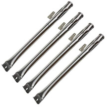 Stainless Steel Grill Burners 4 Pack for Nexgrill 720 Series, Even Heat Distribution, LongLasting Performance