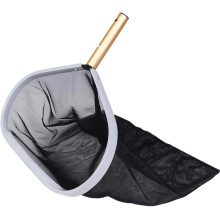 Heavy Duty Pool Leaf Rake Net 17.7 Inch Deep Bag Pool Skimmer for Swimming Pool and Pond Cleaning