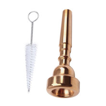Trumpet Cleaning Brush Set 2pcs Metal Mouthpiece Brush Kit for Deep Cleaning and Quick Maintenance