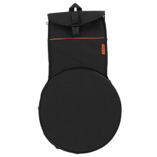 Portable Drum Pad Bag with Builtin Stick Holder, Noise Reduction and Durable Oxford Fabric