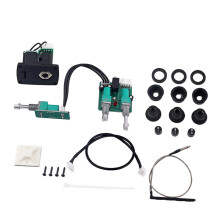 Ukulele Pickup Preamp with TwoBand EQ, Treble Bass and Volume Control, Easy Install, Black UK200