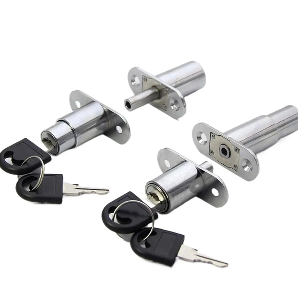 Zinc Alloy Cam Lock 32Mm With Key For Cabinet Drawer And Wardrobe Door, Durable Secure Design 9330225676607