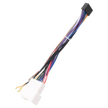 1St Bilstereoradio 16PIN-Adapter LedningsnäT för Lancer-Ex ASX Power Calbe LedningshuvudenhetskabelnäT