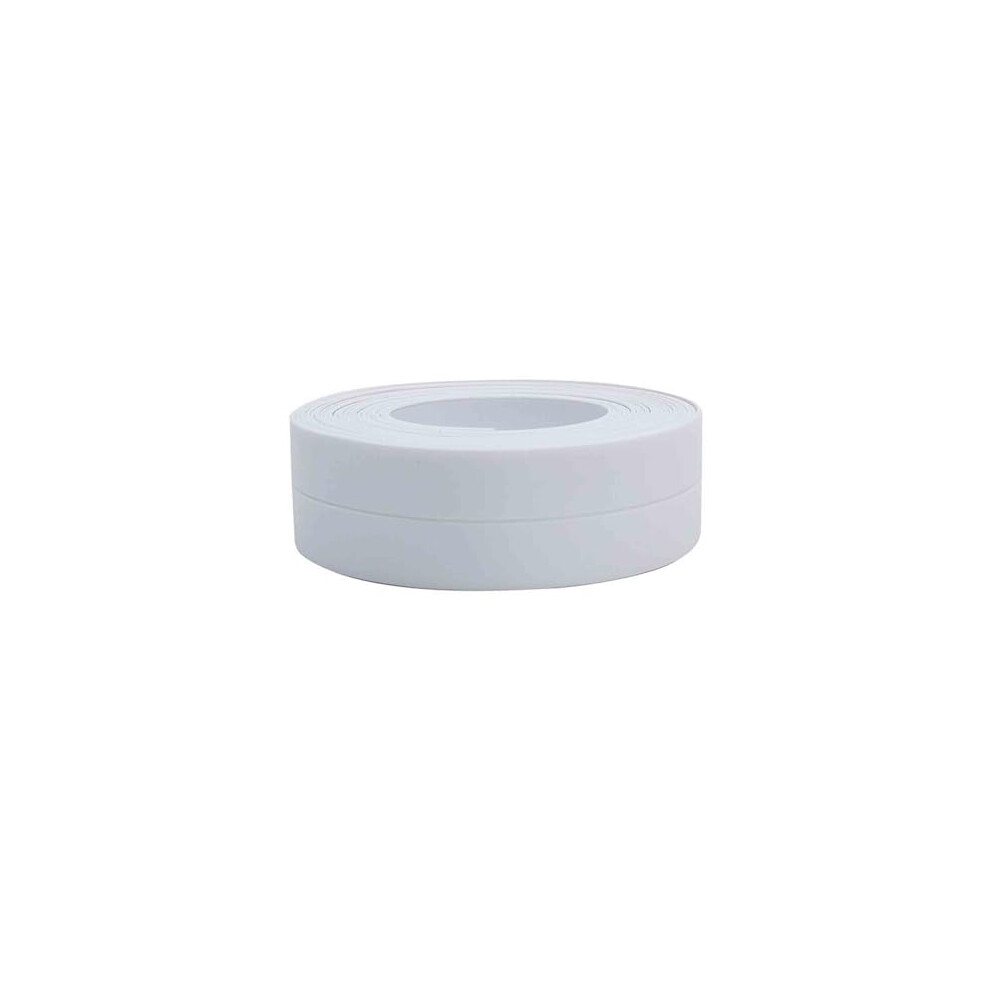 Waterproof Caulk Tape White Pvc Self Adhesive Strip 90 Foldable Corner Seal For Bathroom Sink And Toilet 9310869641162