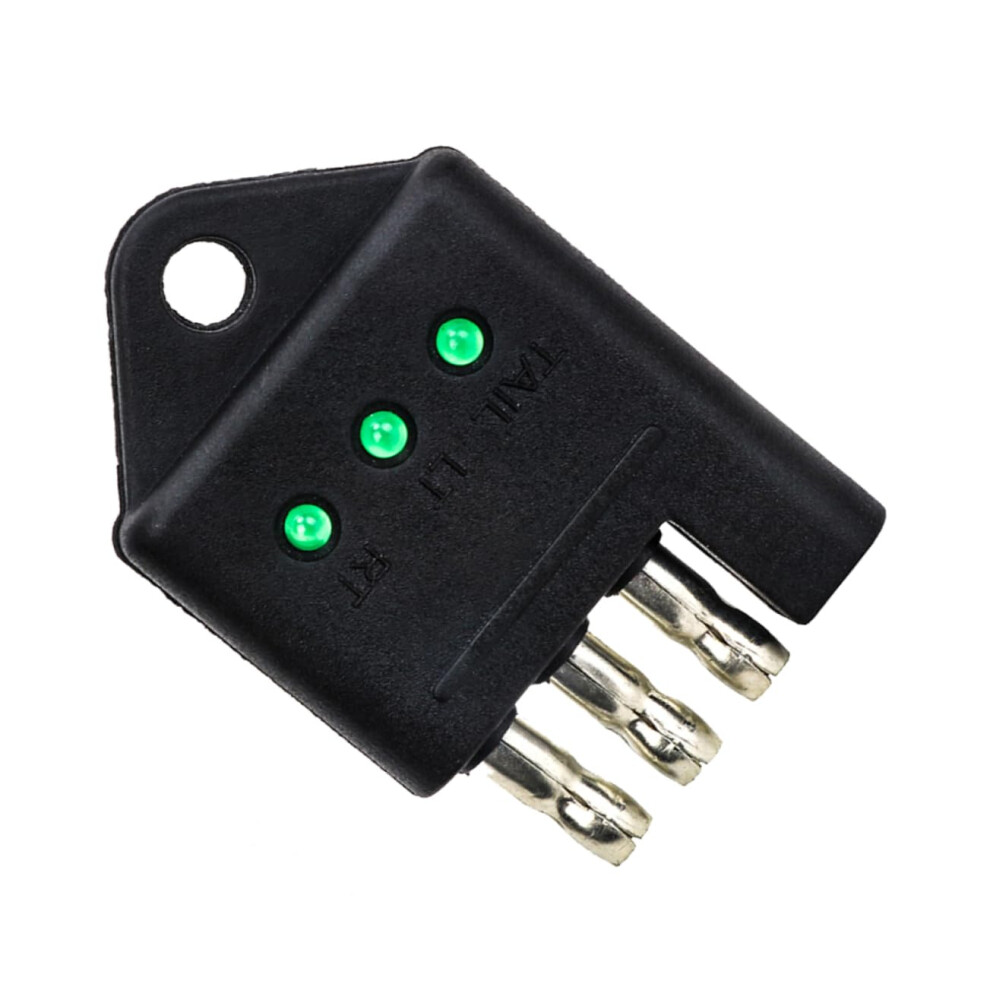 13 Pin Trailer Socket Tester With Clear Led Indicators For Fast Fault Detection And Tow Vehicle Wiring Check 9330225633235