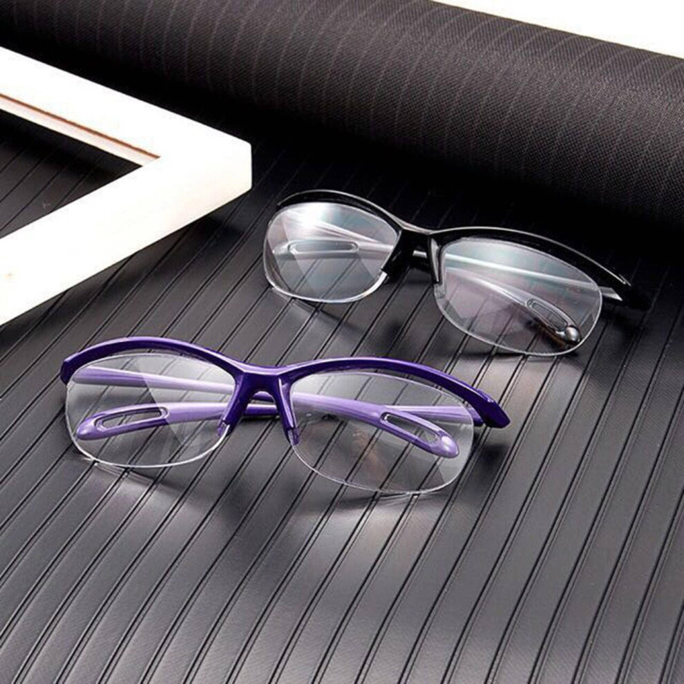 Blue Light Reading Glasses 1.6X Magnifying Presbyopic Spectacles with Anti Blue Light Protection and Split Frame Design