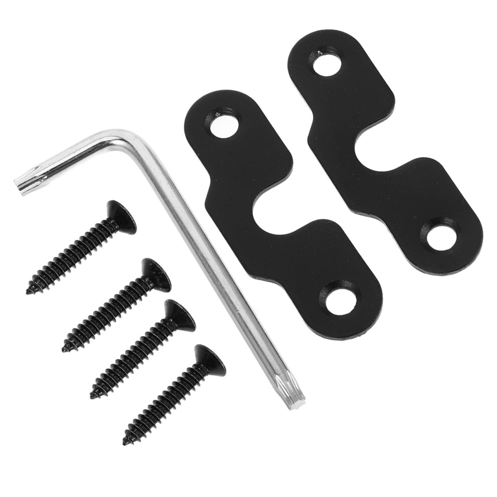 Sun Visor Kit Aluminum Alloy Clips Replacement For Jeep Wrangler Driver Side Quick Diy Fix 9330225633518