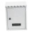 Modern Wall Mounted Mailbox, Lockable Metal Mail Box for Home Exterior, White Iron Secure Design 1