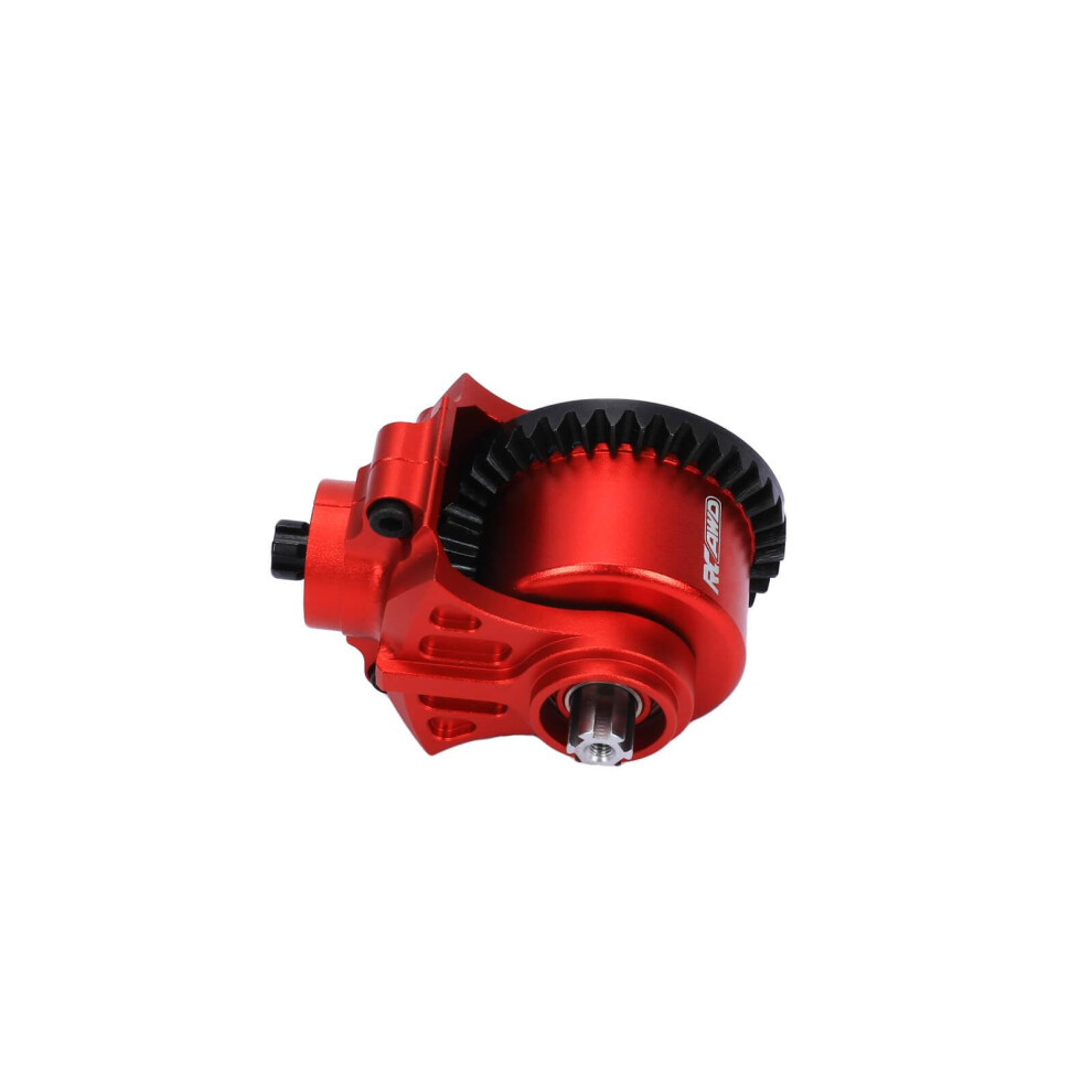 Metal Differential Upgrade Cnc Aluminum Diff Case Full Metal Gear Set For Arrma 1/10 1/8 Rc Car Red 9330225677161