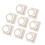 8Pcs Multipurpose Rotating Curtain Hook Simple Curtain Circlets 1