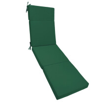 Sunbed Cushion With Fadeproof Polyester Fabric And-Green