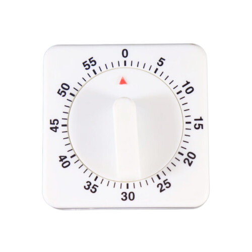 Visueller Countdown-Timer mit hoher Genauigkeit zum Lernen-Weiß
