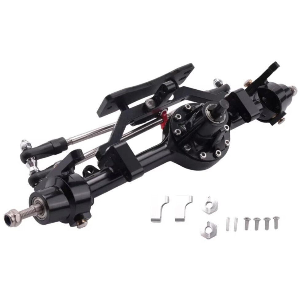 Cnc Aluminum Front Rear Axle For 1/10 Rc Crawler, HeavyâDuty Upgrade For Gelande Ii Tf2 Yota Ii D90 9310869685746