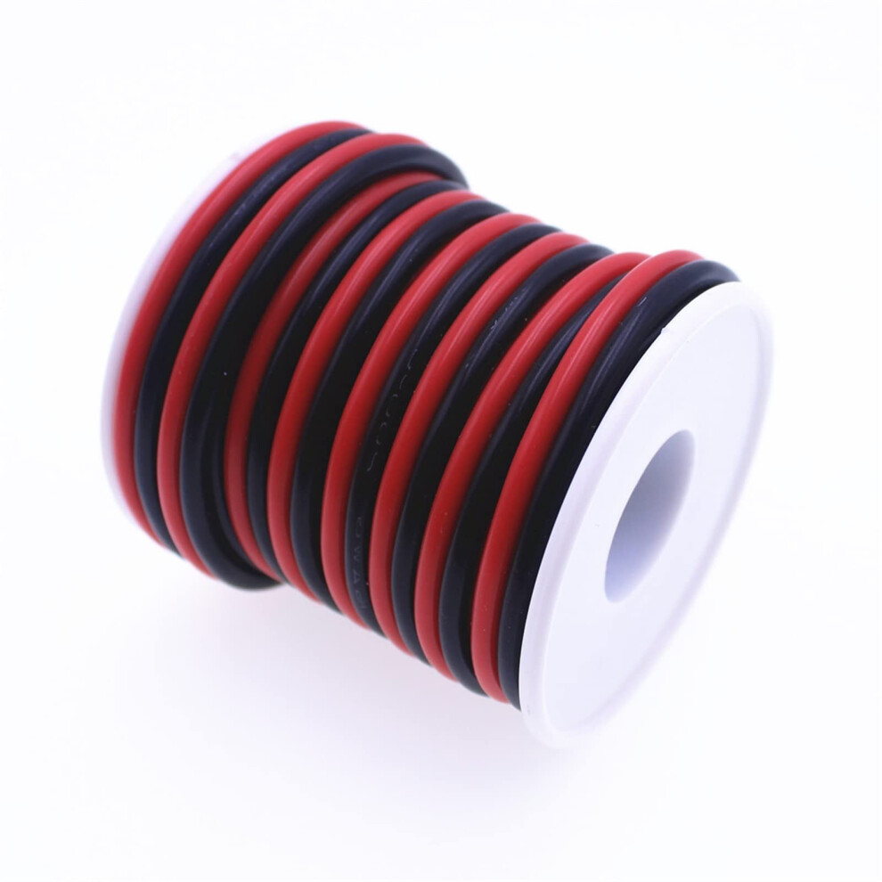 12Awg Silicone Wire Red Black 10M Temperature Resistant Flexible Silicone Cable For Diy Electronics 9310869641919