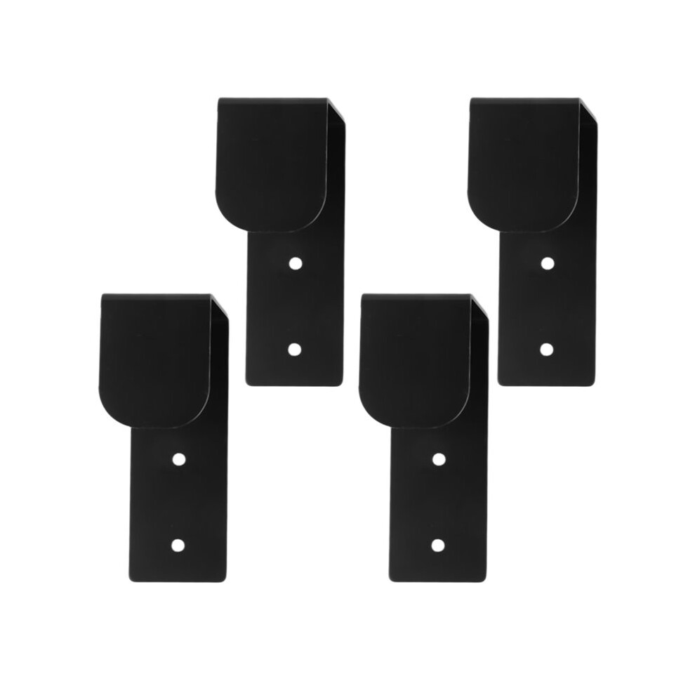 Brecantia 4Pcs Wrestling Championship Belt Wall Mount Display Case, Perfect Wwe Belt Hanger For Adults & Kids, Easy To Install